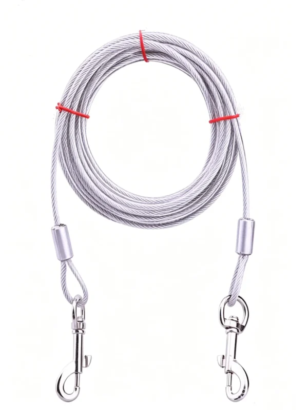 Retractable Steel Dog Leash – 118–393.7″