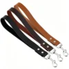 图片信息 (3)_副本-compressed Genuine Leather Pet Leash – 11.8″