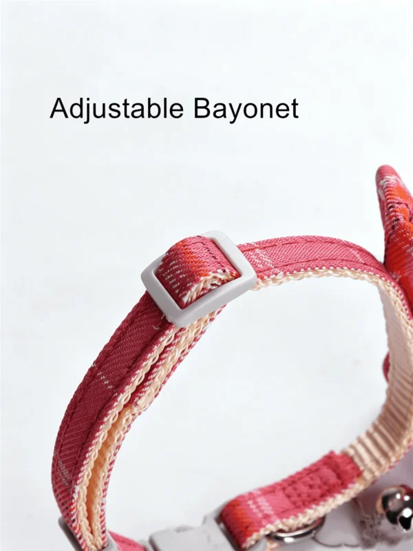 Bow Bell Collar for Small Cats and Dogs – Cute & Adjustable
