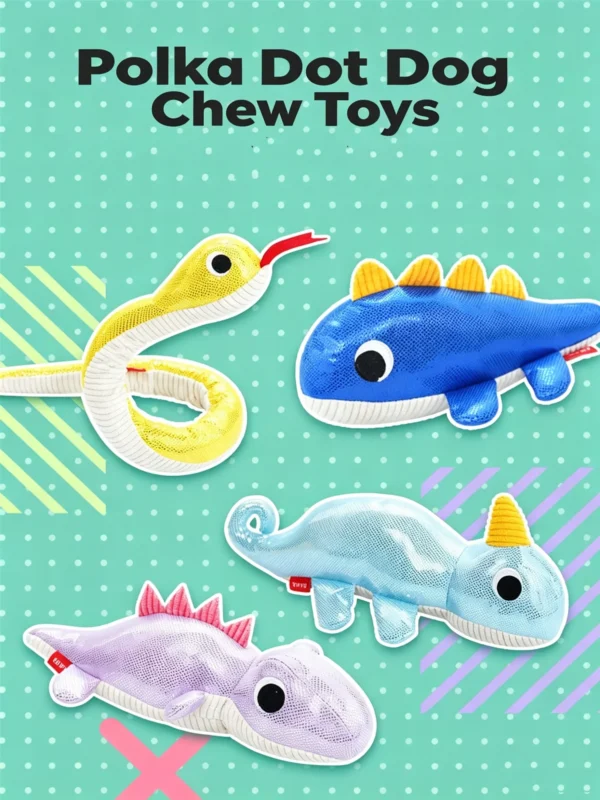 Squeaky Plush Dog Toy – Soft & Interactive