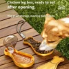 2-in-1 Pet Water & Food Container – 6.8 oz Water & 3 oz Food