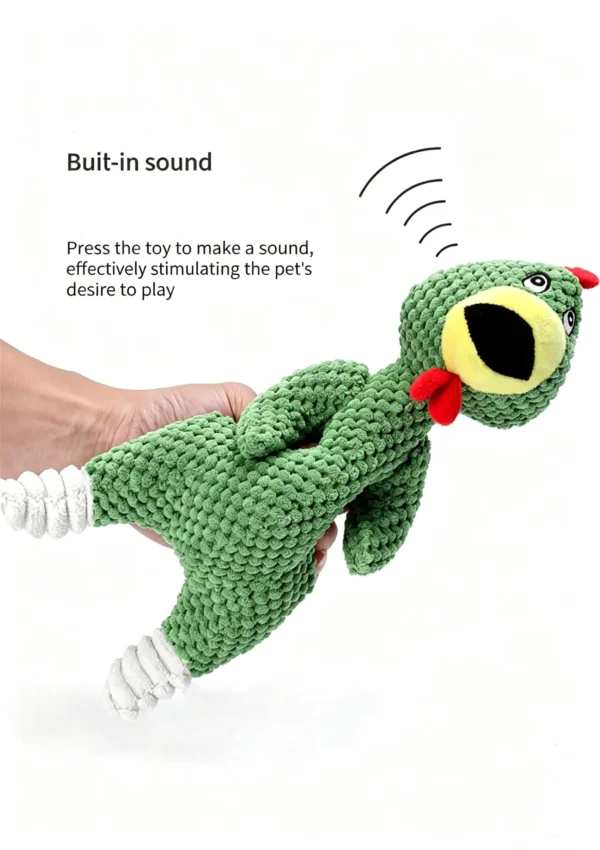 Bobo Plush Chicken with Squeaker – Soft & Irresistible