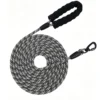 Reflective Anti-Pull Dog Leash – Heavy-Duty Nylon, 59–118″