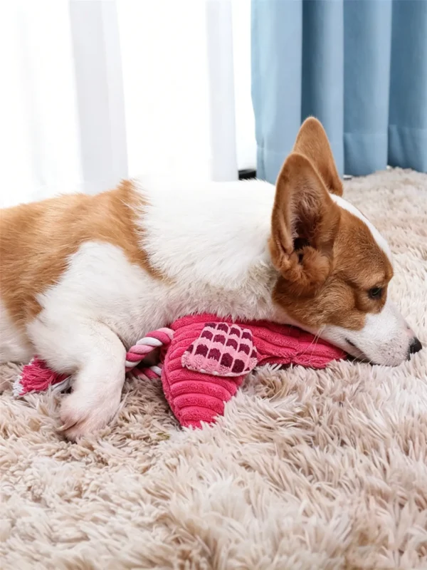 图片信息 (5)_副本-compressed Squeaky Flamingo Plush Toy for Pets – Soft & Cuddly