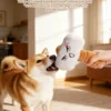 Soft Plush Dog Toy for Gnawing and Chewing – Playful Design