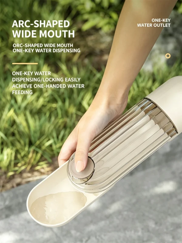 图片信息 (5)_副本-compressed 2-in-1 Outdoor Water & Food Cup – 9.5 oz Water & 4 oz Food