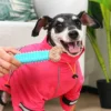 Realistic Dog Bone Chew Toy – Tough for Aggressive Chewers