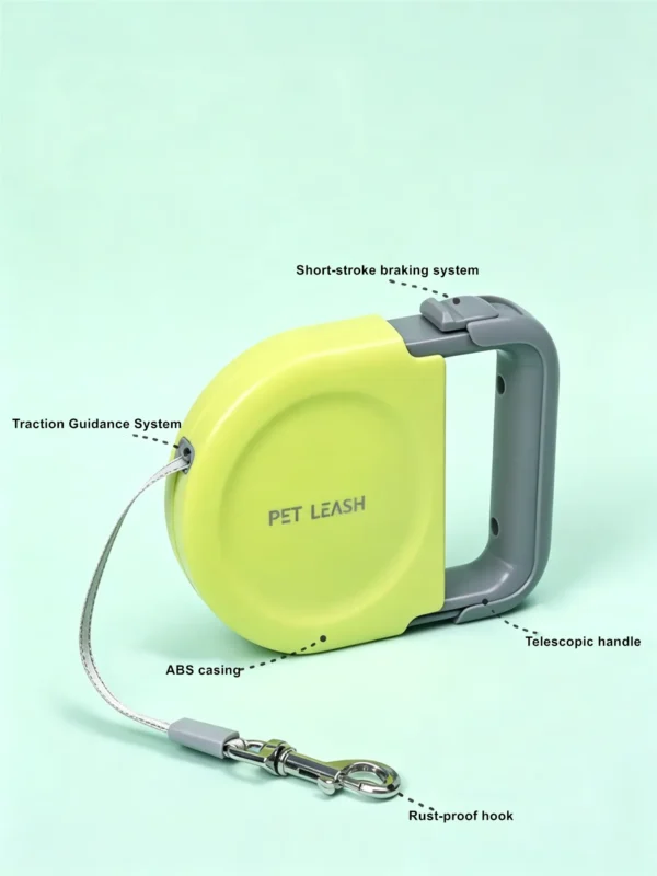 Auto Retractable Pet Leash for Dogs – 196.8″