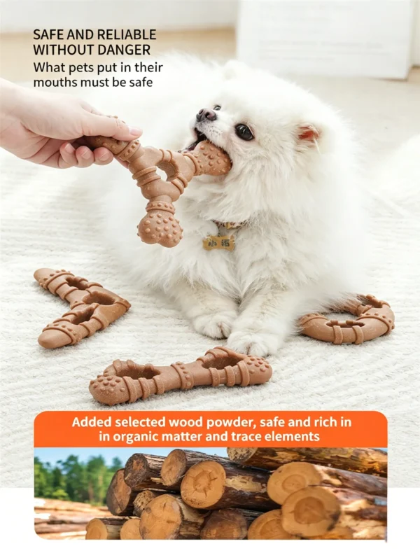 Realistic Dog Bone Chew Toy – Durable & Long-Lasting