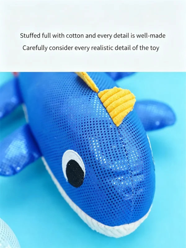 Squeaky Plush Dog Toy – Soft & Interactive