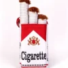 Realistic Cigarette Plush Toy for Pets – Soft Novelty Chew Toy