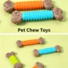 Realistic Dog Bone Chew Toy – Tough for Aggressive Chewers