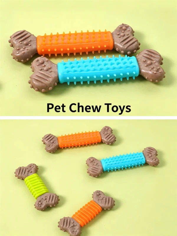 Realistic Dog Bone Chew Toy – Tough for Aggressive Chewers