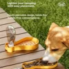2-in-1 Pet Water & Food Container – 6.8 oz Water & 3 oz Food