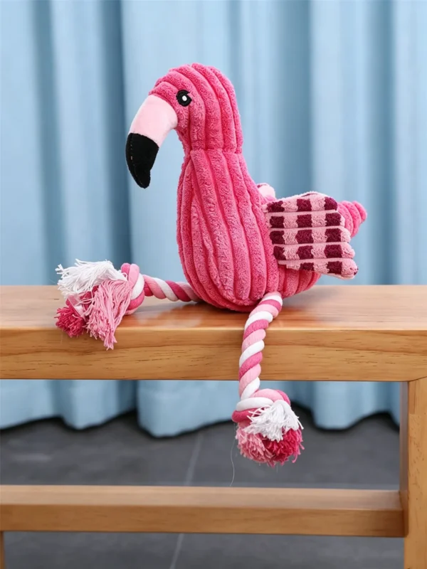 图片信息 (7)_副本-compressed Squeaky Flamingo Plush Toy for Pets – Soft & Cuddly