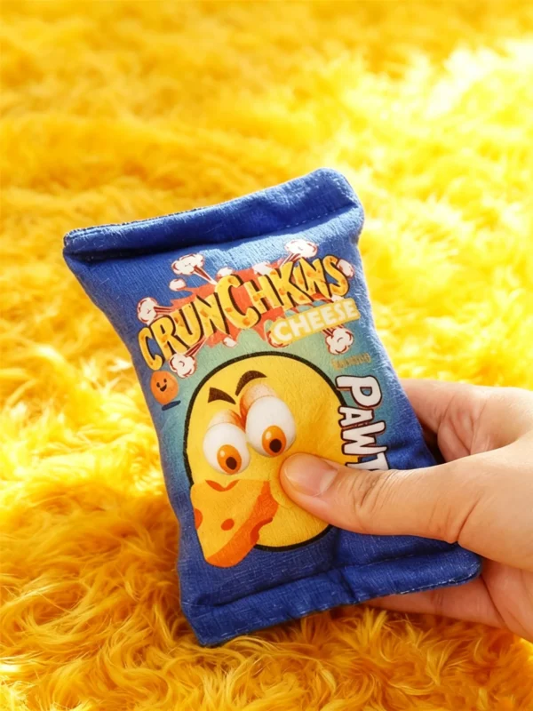 Realistic Potato Chip Catnip Toy – Fun Crinkle Sound for Cats