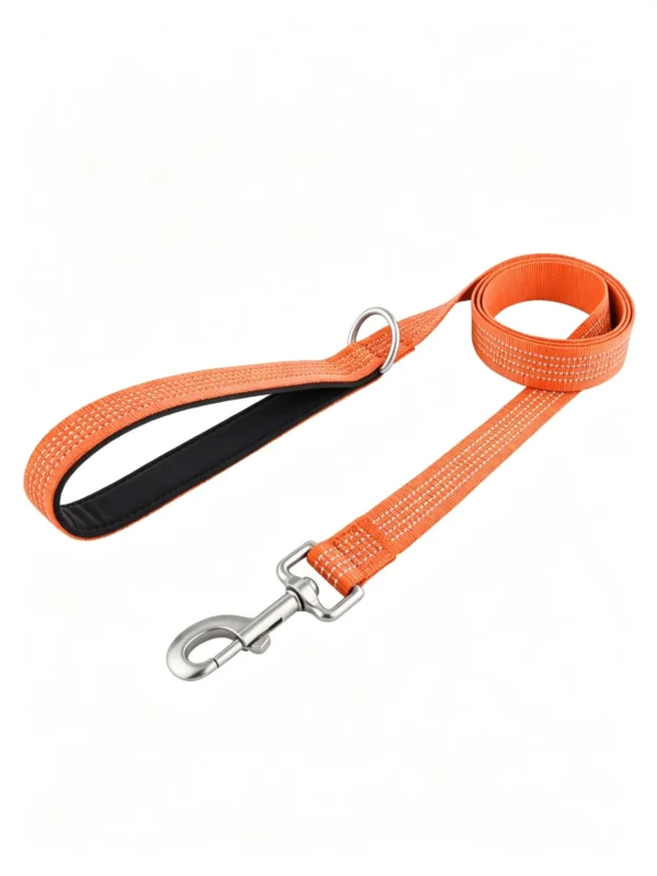 Heavy-Duty Reflective Chain Leash – Anti-Pull 59.8″