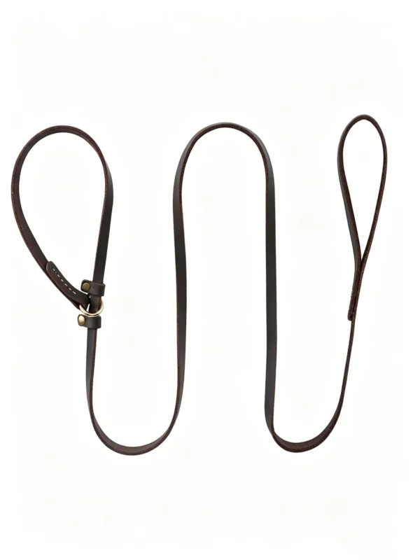 图片信息_副本-compressed Dog leather leash, soft, strong, and durable, 70″