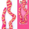 Catnip Snake Striped Plush Toy – for Kicking & Pouncing