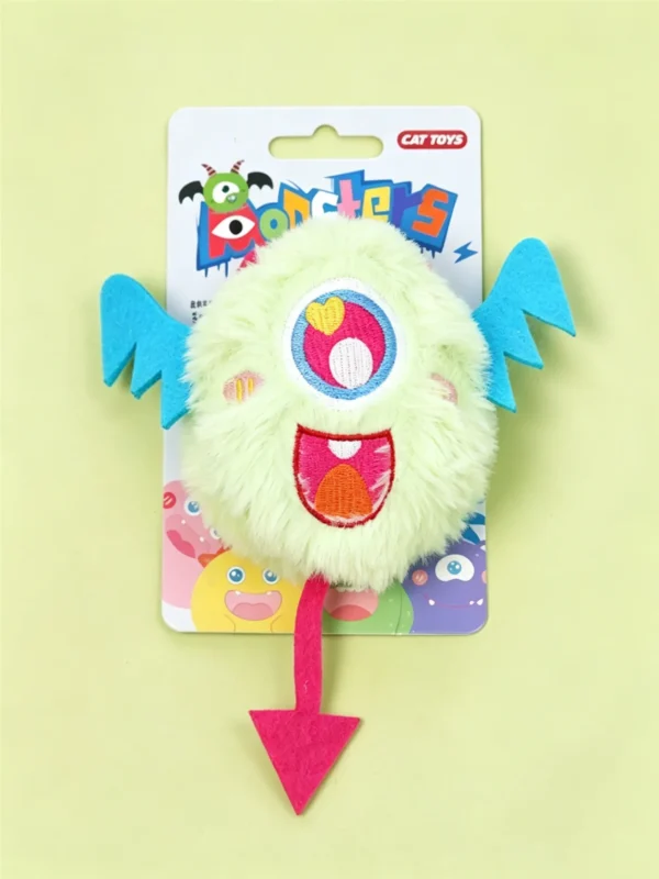 Demon Elf Toy with Sound – Plush, Talking, for Cats & Dogs