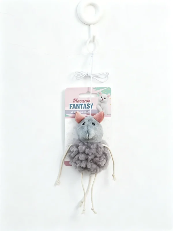 Catnip Plush Mouse Toy – Little Mouse Design for Indoor Cats