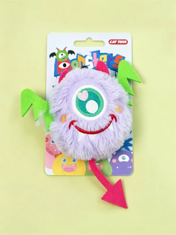 Demon Elf Toy with Sound – Plush, Talking, for Cats & Dogs