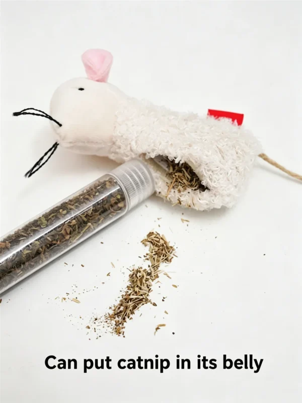 Mint Grass 2-in-1 Hamster Chew Toy – for Small Animals