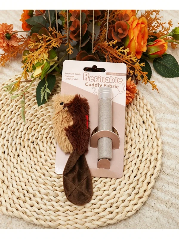 Mint Grass 2-in-1 Hamster Chew Toy – for Small Animals