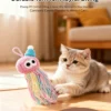 Catnip Pom Pom Plush Toy – Colorful, Soft & Fun for Indoor Cats