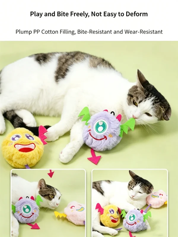 Demon Elf Toy with Sound – Plush, Talking, for Cats & Dogs
