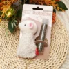 Mint Grass 2-in-1 Hamster Chew Toy – for Small Animals