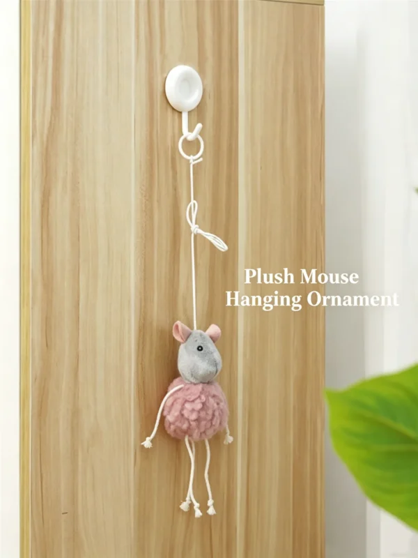 Catnip Plush Mouse Toy – Little Mouse Design for Indoor Cats