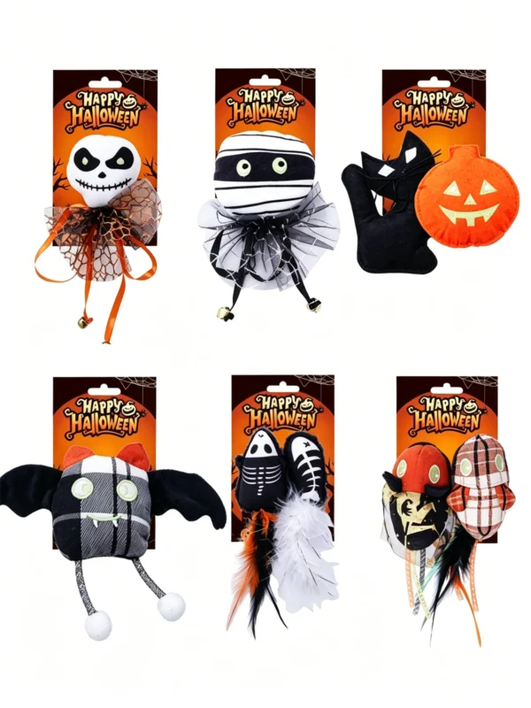 Halloween Catnip Ghost Monster Plush – Spooky & Irresistible