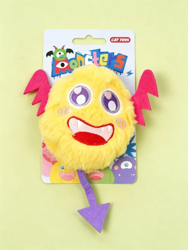 Demon Elf Toy with Sound – Plush, Talking, for Cats & Dogs