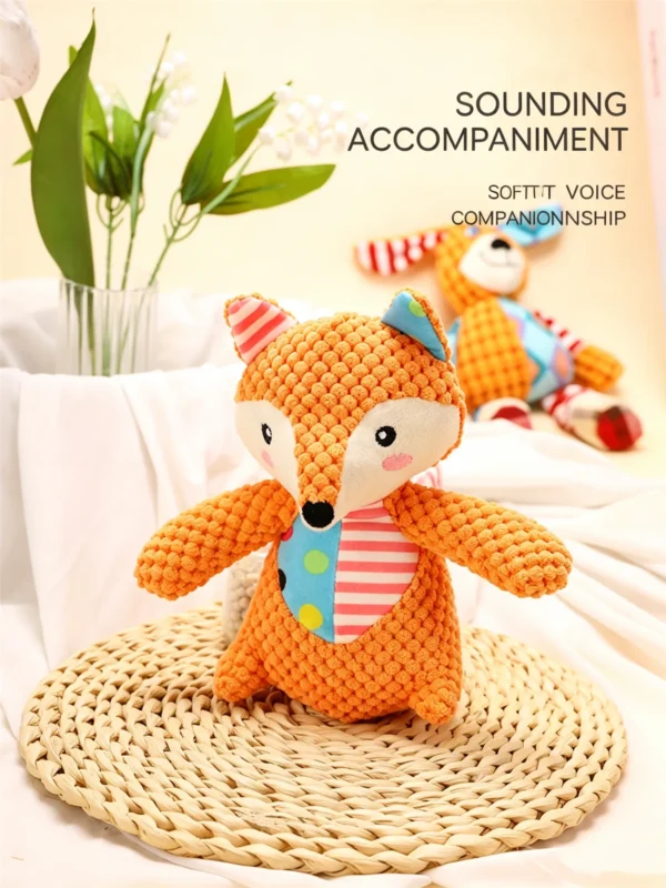 Squeaky Animal-Shaped Plush Toy for Pets – Soft & Fun