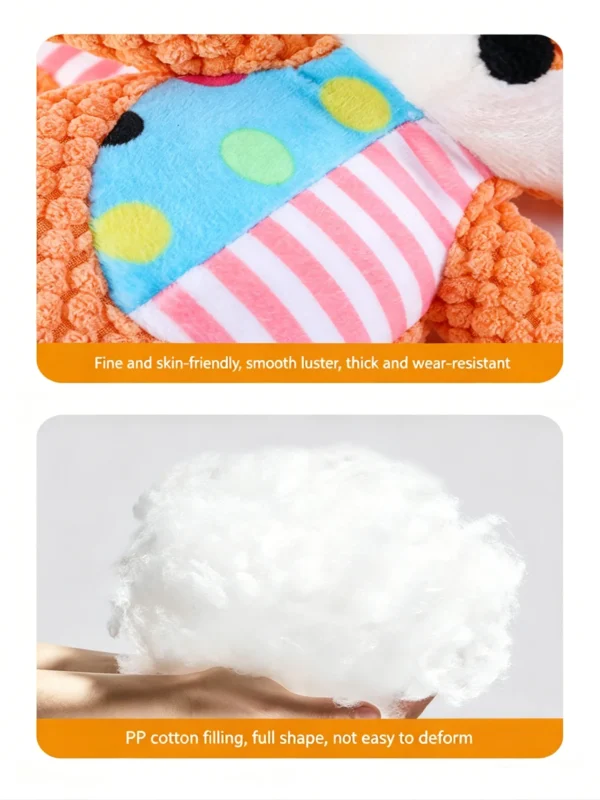 Squeaky Animal-Shaped Plush Toy for Pets – Soft & Fun