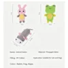 Squeaky Animal Plush Toy for Pets