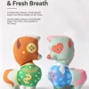 Little Pony Squeaky Plush Cat Toy