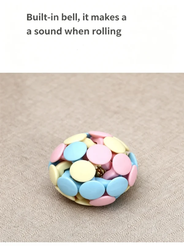 图片处理与翻译 (2)_副本-compressed Tricolor Macaron Woven Ball with Jingle Bell – Cat Toy