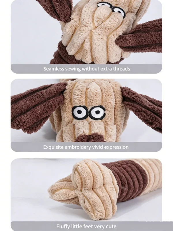 Squeaky Animal Plush Toy for Pets – Soft & Fun