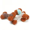 Squeaky Bone Plush Toy for Dogs