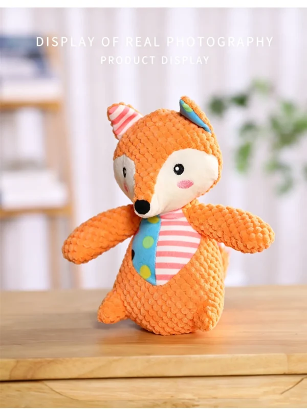 Squeaky Animal-Shaped Plush Toy for Pets – Soft & Fun