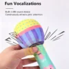 Squeaky Microphone Plush Toy for Pets – Novelty Sound Toy