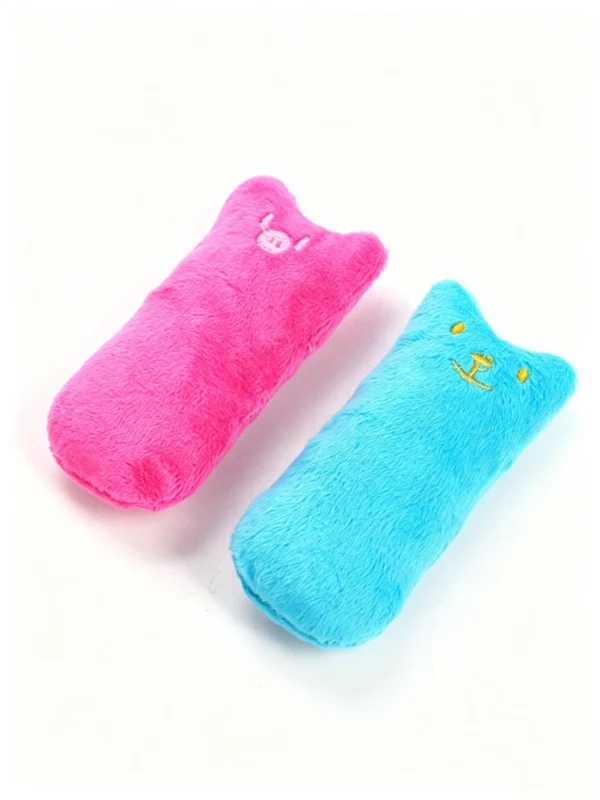 Thumb-Shaped Catnip Plush Toy – Soft & Silly