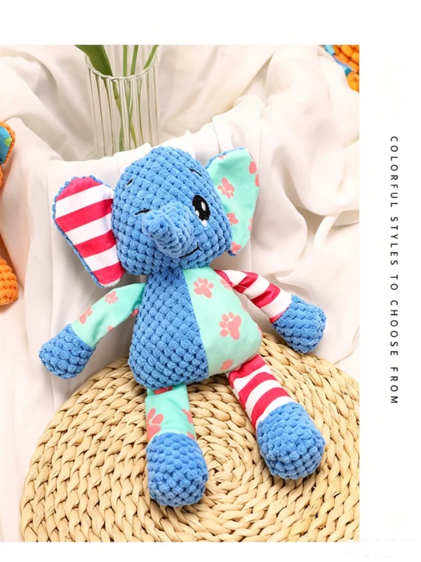 Squeaky Animal-Shaped Plush Toy for Pets – Soft & Fun