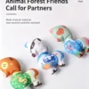 Little Pony Squeaky Plush Cat Toy