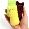 Thumb-Shaped Catnip Plush Toy – Soft & Silly