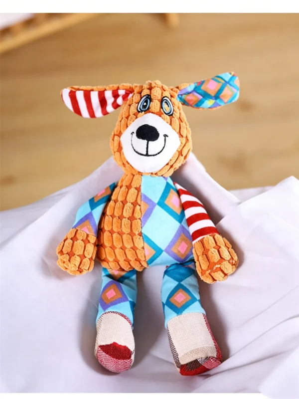 Squeaky Animal-Shaped Plush Toy for Pets – Soft & Fun