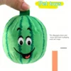 Squeaky Watermelon Plush Toy – Cute Soft Toy for Pets