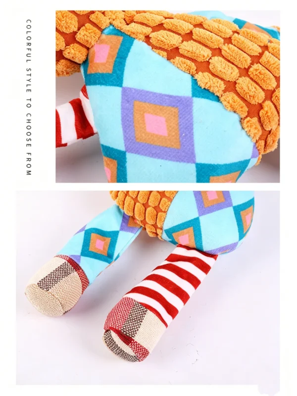 Squeaky Animal-Shaped Plush Toy for Pets – Soft & Fun